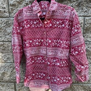 Guess Jeans Bandana Button Up